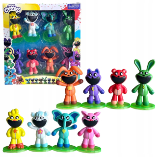 SÚPRAVA POSTAVIEK NA HRACIE STRETRY SMILING CRITTERS POPPY 8 x CATNAP POSTAVIKY